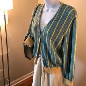 100% alpaca cardigan sweater